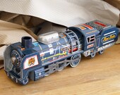 Tiger Train Daiya Ichiko Nomura Tin Vintage Japan Friction Vehicle Car Toy