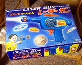 Laser Raygun Ray Gun Kanto Nomura Vintage Japan Space Toy