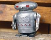 Walking Space Man Robot Vintage Hero Uni-Pet Wind-Up Japan Toy