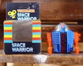 Tumbling Space Warrior Robot Vintage Clockwork Japan Hong Kong Toy