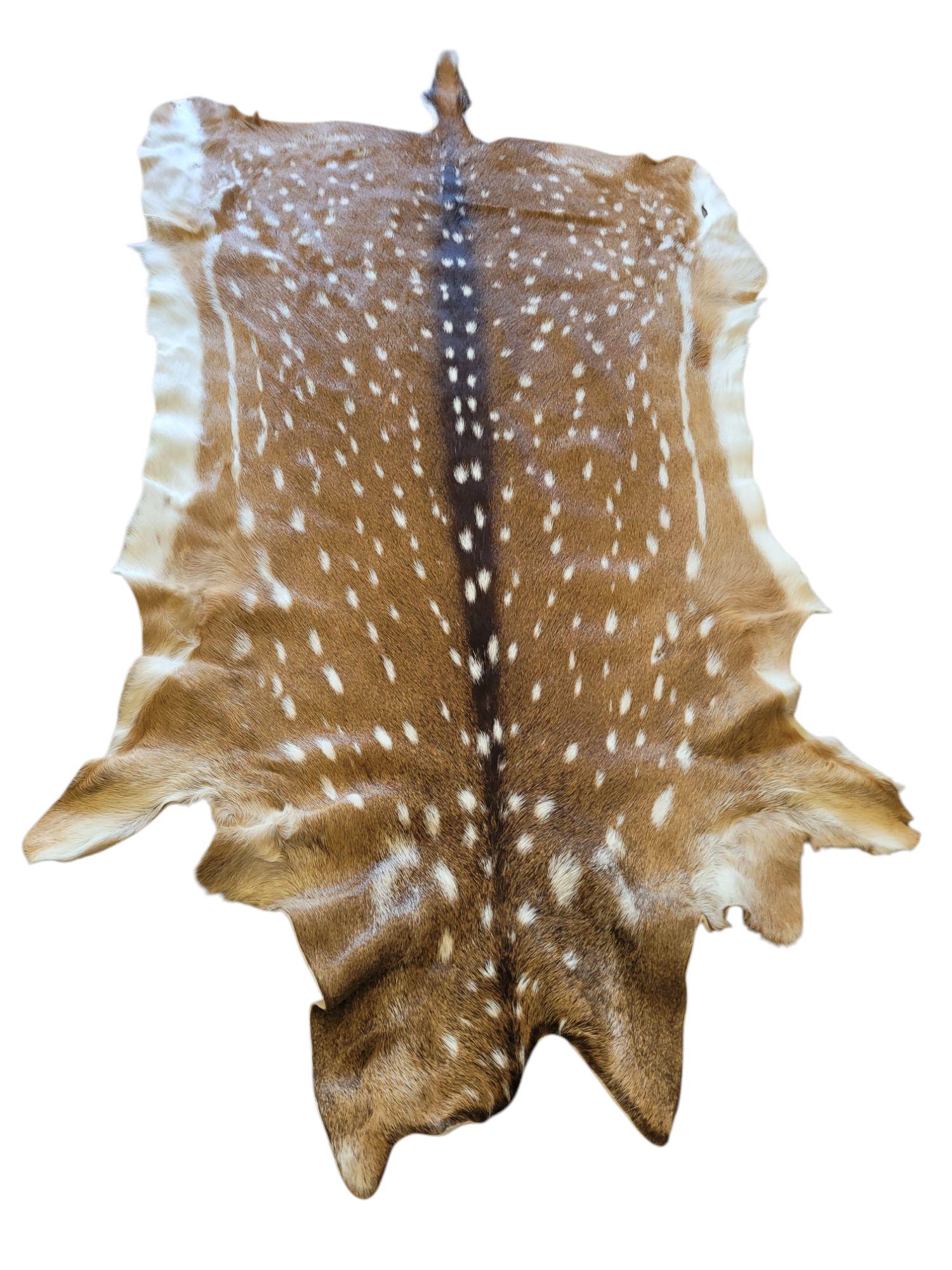 Axis Deer Hide, Sustainable, Ethical, Genuine, USA, Meaningful Gift ...