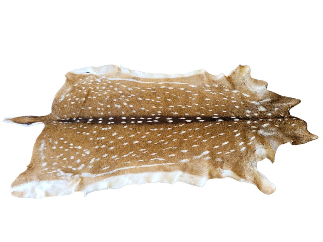 Axis Deer Hide, Sustainable, Ethical, Genuine, USA, Meaningful Gift ...