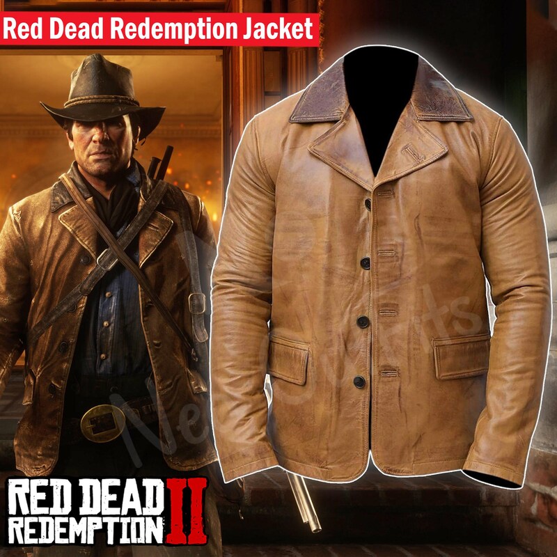 Arthur Morgan Jacket Etsy Arthur Morgan Jacket Etsy
