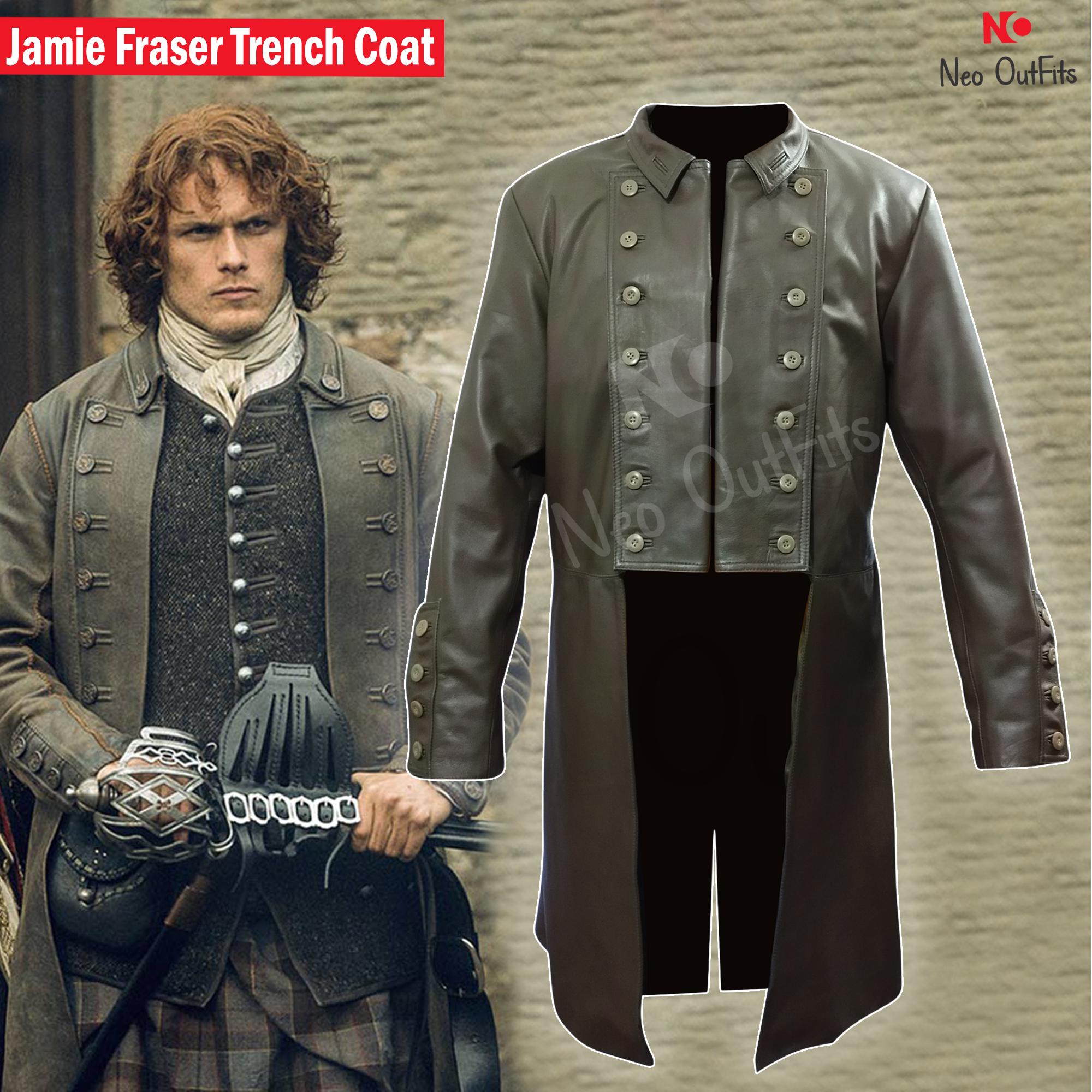 Grande Kilt Scozzese In Lana Acrilica Tartan Multicolore, Stile Jamie Fraser Outlander