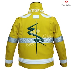 Cyberpunk 2077 David Martinez Cosplay Jacket - Cyberpunk Cosplay Costume - Gaming Leather Jacket- Anime/Game Inspired Cosplay Jacket