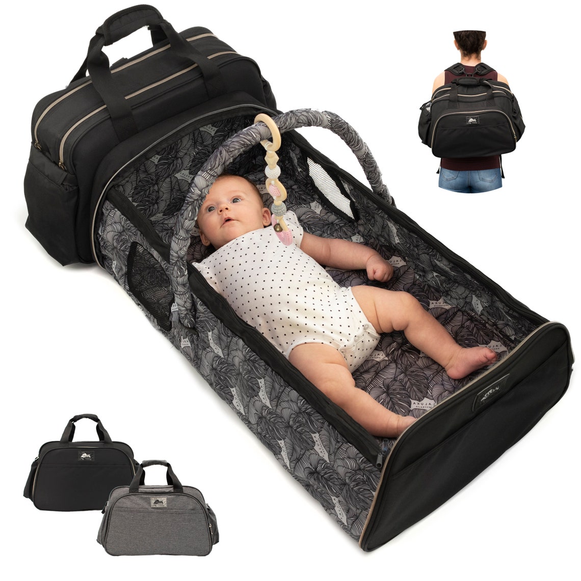 Diaper Bag Backpack with Changing Station for Baby Portable Etsy