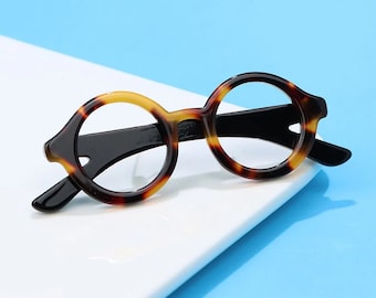 Acrylic Glasses Design Brooch Women And Men Pin Acetate Fiber Accessories High Quality