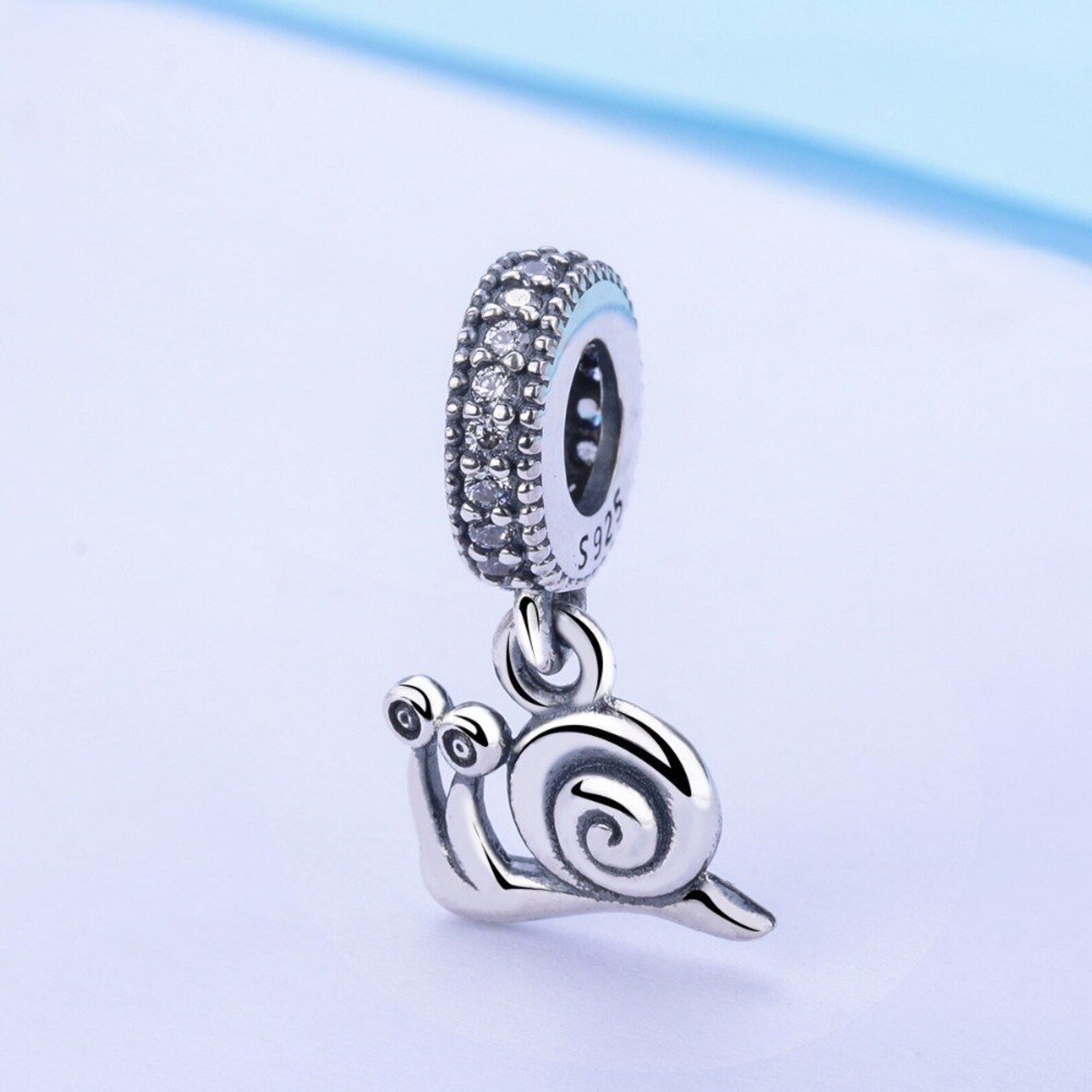 925 Sterling Silver Exquisite Charms Bead Animal Snails DIY Etsy
