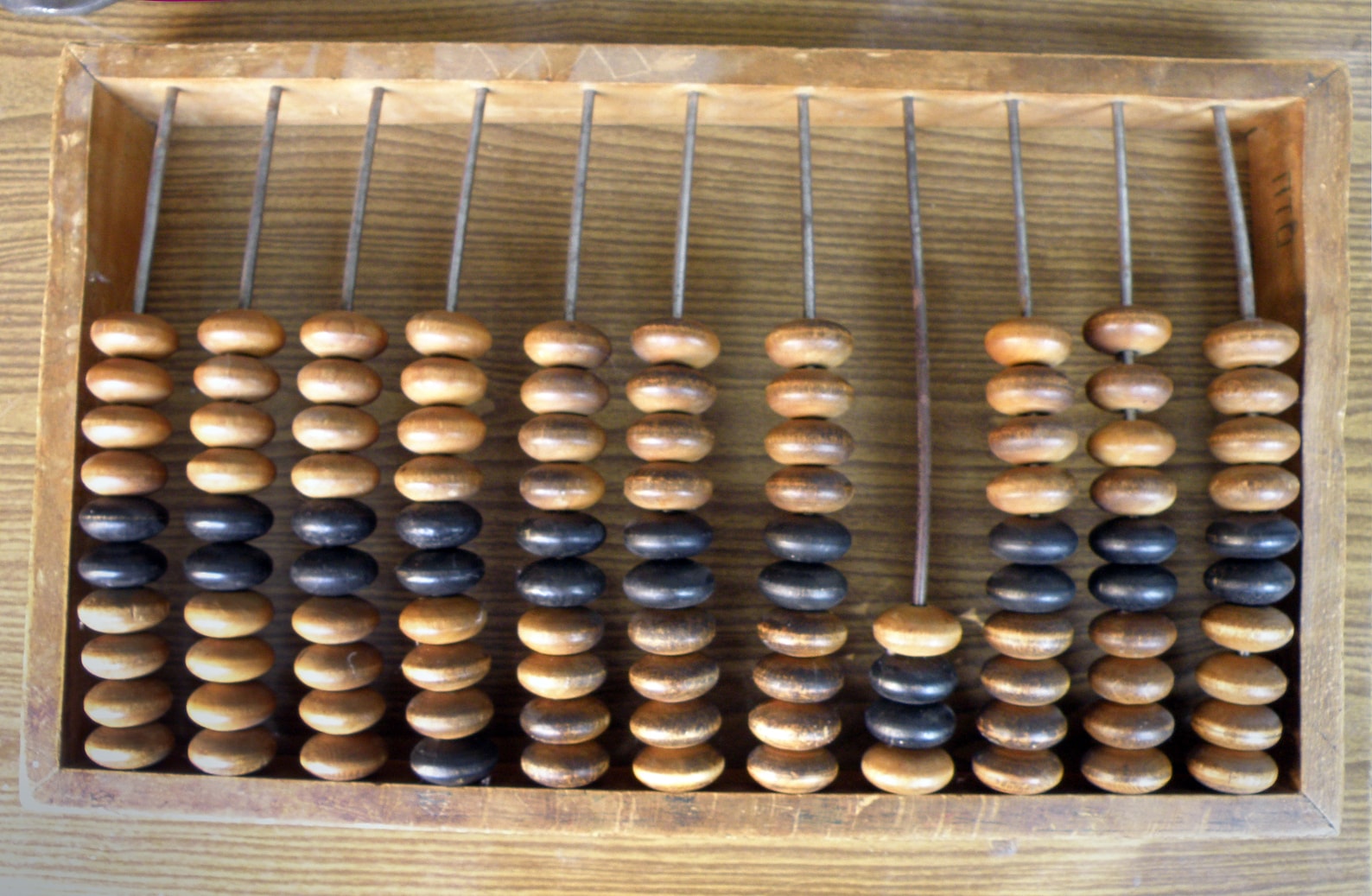 An Old Large Wooden Calculator. for Museum for Home Decor Etsy UK