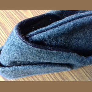 Vintage Swiss Army Wool Garrison Cap - 1960s Militaria (Size 55)