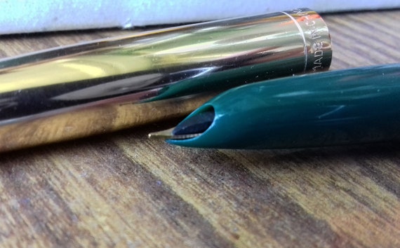 Vintage New Not Used SUPER HERO Dark Green Fountain Pen With a - Etsy India