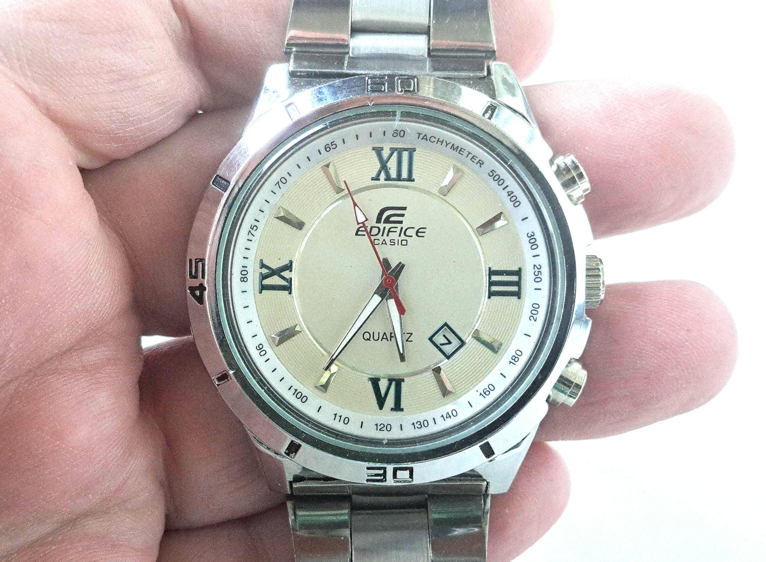 Vintage Model of Casio Edifice Watch. Working Quartz Watch