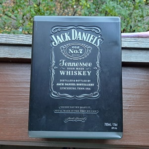 Original rare tin empty Jack Daniels box