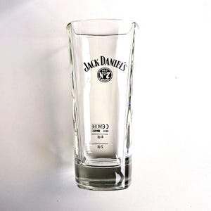 Set of 2 new not used original Jack Daniels Old No.7  highball crystal glasses