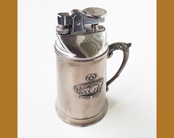 アンティーククリスタルテーブルライター：ヴィンテージデスク