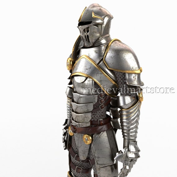 Wearable Medieval Plate Armour Full Body Armor Suit With - Etsy