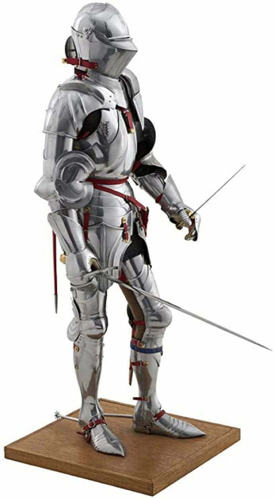 Medieval Knight Suit of Armour Combat Crusader Armour Suit Etsy