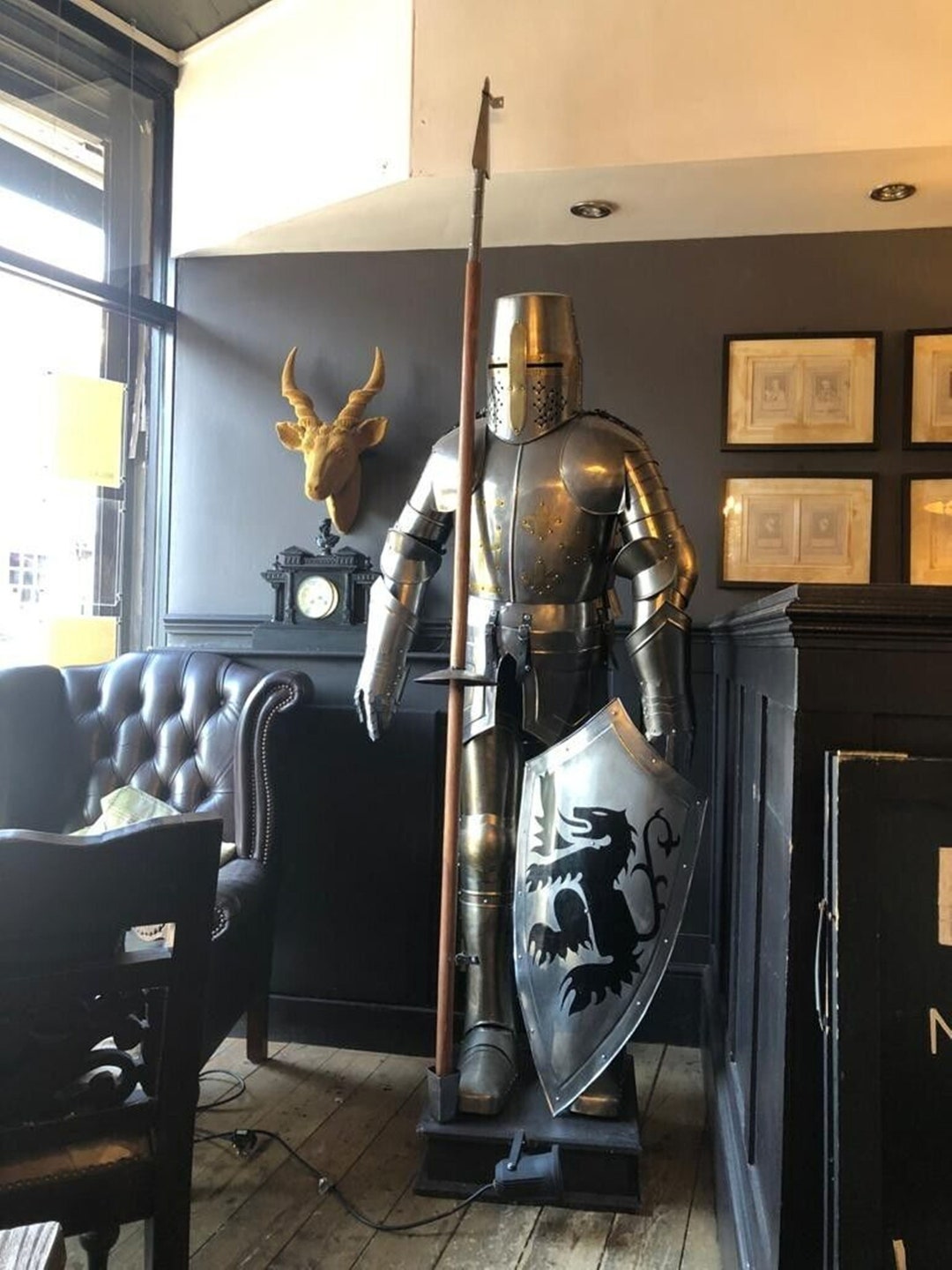 Full Suit of Armor Costume Knight Templar Armor Etsy