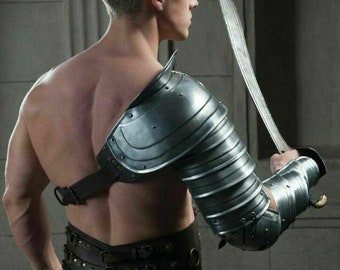 Medieval Mart Spartacus Metal sleeve shoulder, arm armor for cosplay, larp  costume