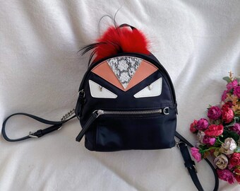 Vintage Fendi Monster Bagpack-tas