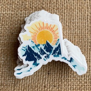 Alaska Wild Stickers -- Set of 3 - Etsy