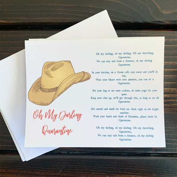 Oh My Darling Quarantine Card Etsy Oh My Darling Quarantine Card Etsy