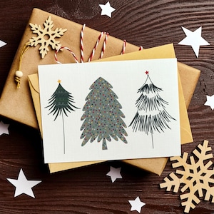 Cartoline di Natale - Cartoline di alberi di Natale - Cartoline di buon Natale - Oh albero di Natale