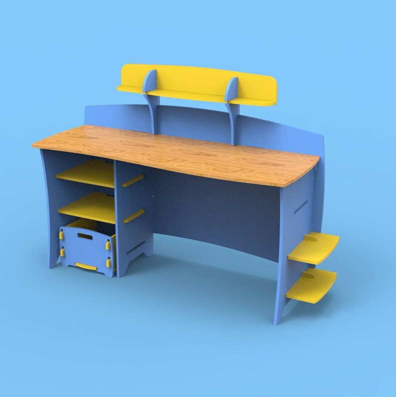 Kid Desk Etsy