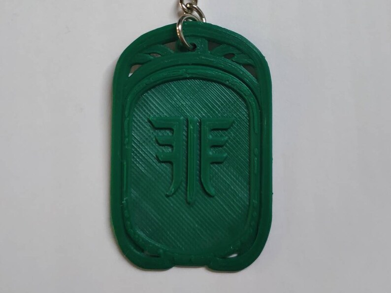 3D Printed Destiny Inspired Gambit Coin Keychain
