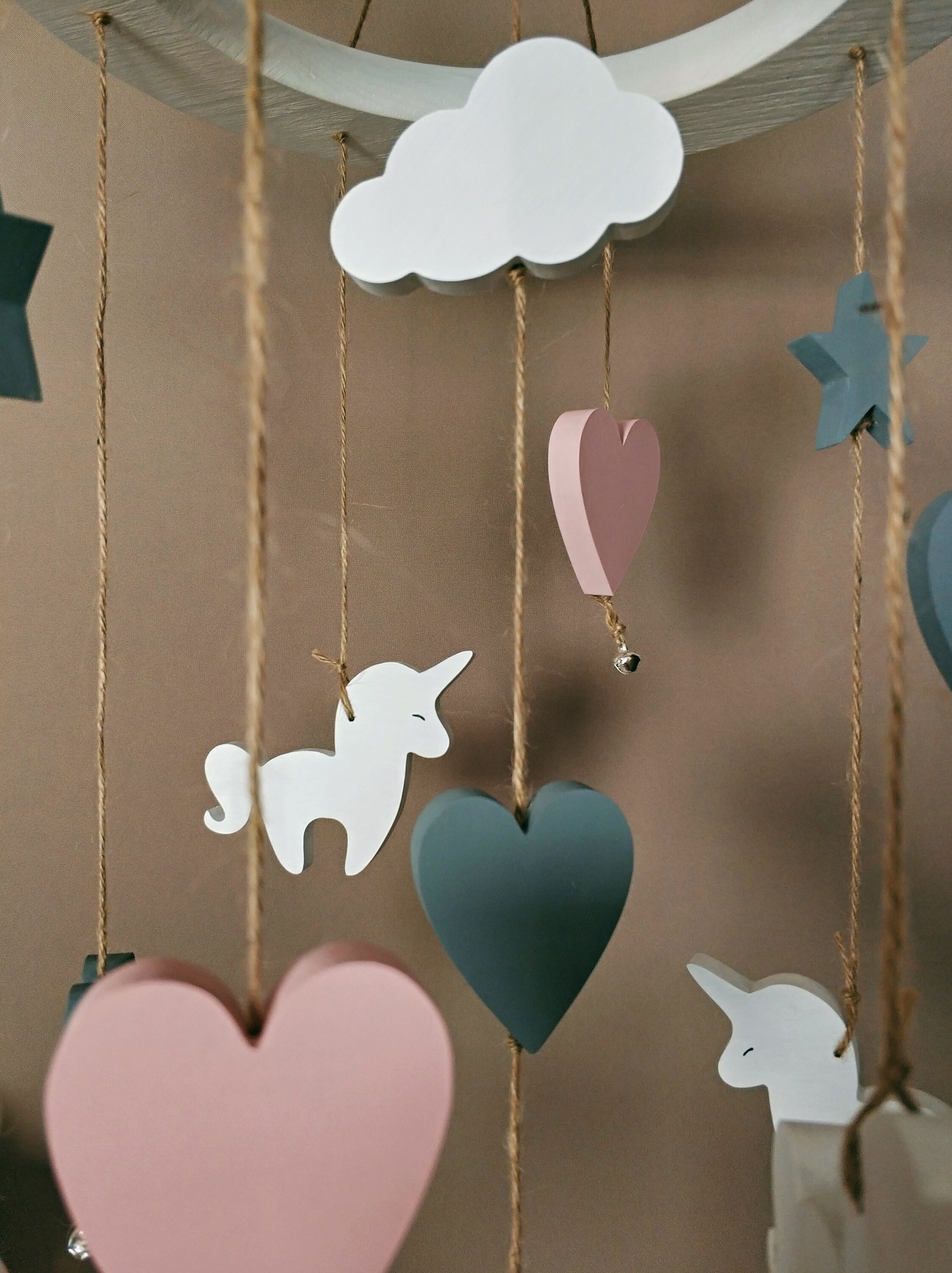 Wooden mobileBaby toyCrib mobileNursery decorBaby Etsy