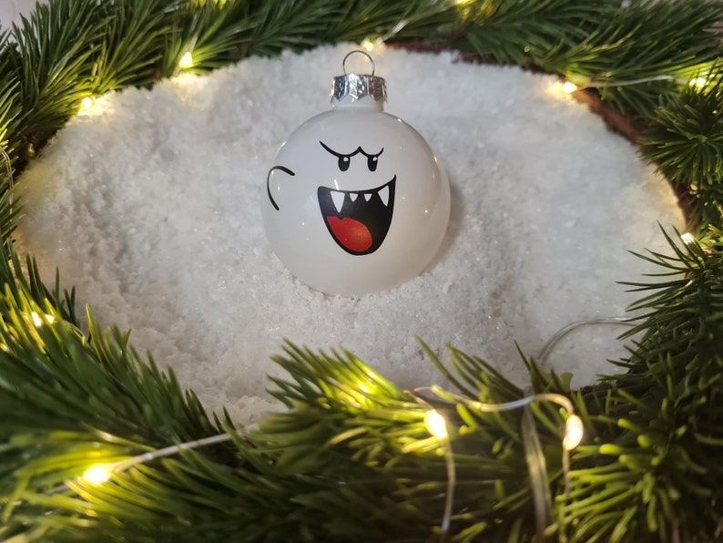 Mario Boo Ghost Ornament