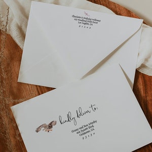 Wizard themed Envelope Addressing Template, Envelope Address Template, Magical Wedding Envelope Address, Editable Envelope Corjl Hermione