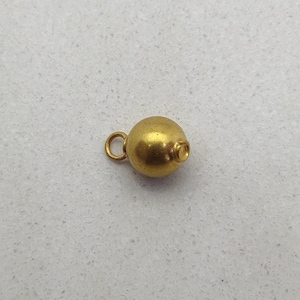 18k Gold Ball Spacer Bead Finding Size 5.5mm | 18k Yellow Gold Beads Finding | Handmade Gold Spacer Bead Finding | KC1941
