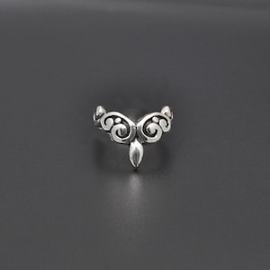 Sparrows Ring Size 6 - Silver Sparrow Ring // Silver Bird Ring // Sterling Bird Ring // Handmade Silver Ring, Animal Lover&#39;s Jewelry