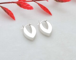 LOLIAS Orecchini A Cerchio Argento 925 Per Donna – Ipoallergenici, Grandi, Spessore Contorto 30/40/50mm