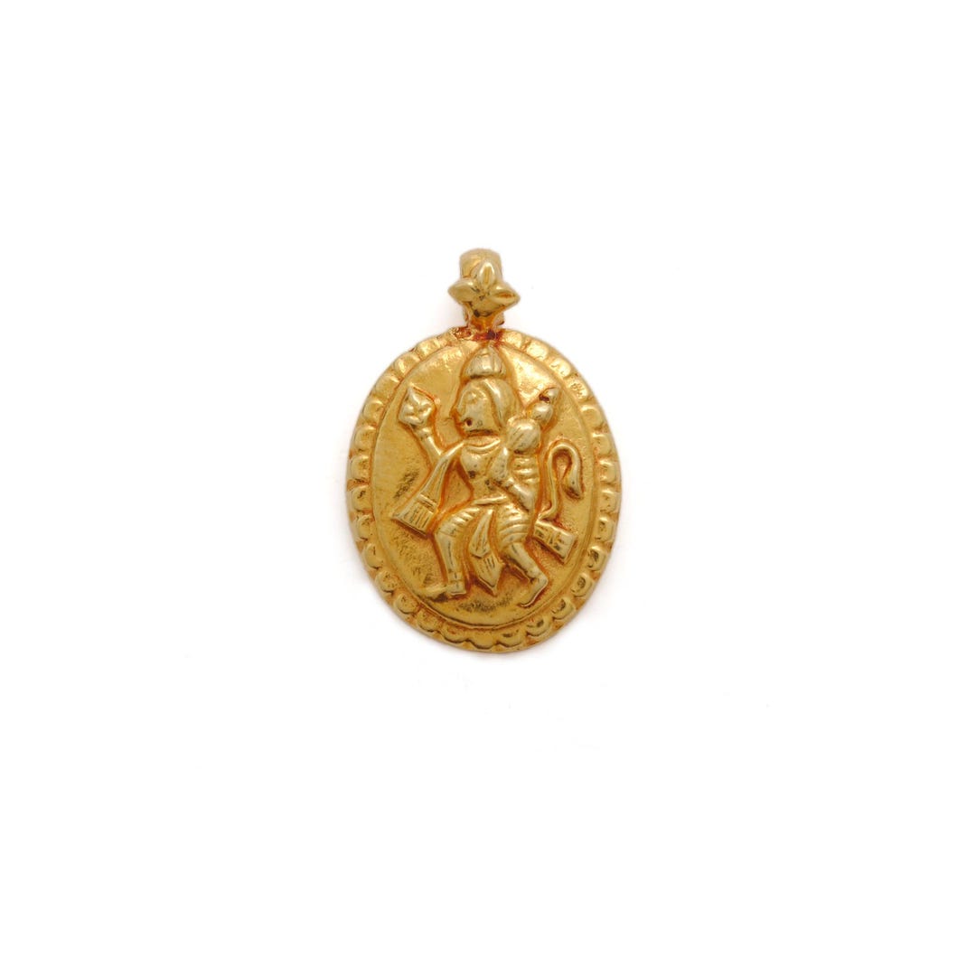 Buy 18k Gold Indian God Religious Hanuman Pendant KC1507 Online in India 