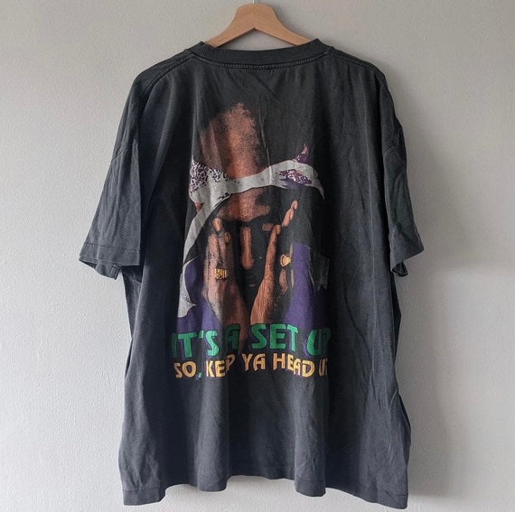 Vintage Tupac Rap Tee 90s It's a Setup so Keep Ya Head Up - Etsy Vintage Tupac Rap Tee 90s It's a Setup so Keep Ya Head Up - Etsy