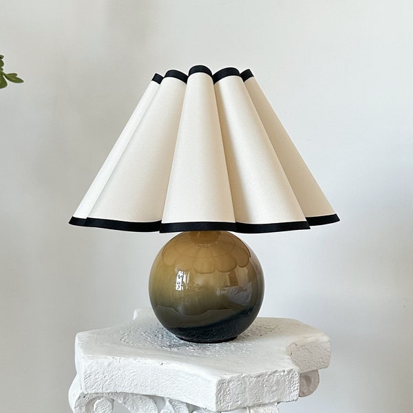 Pleated Buffet Lamp Shade Etsy