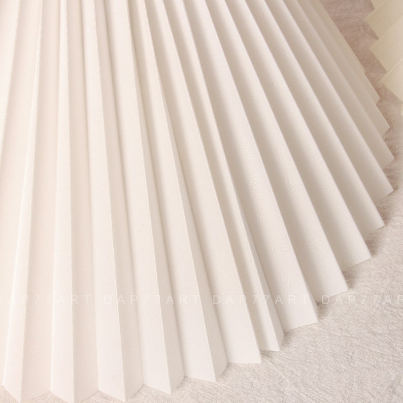 Pleated Lampshade Hypotenuse Length 18cm image 7
