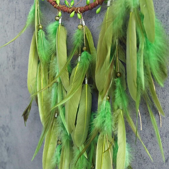 Piume Acchiappasogni: Acchiappasogni Intrecciato A Mano Con Luci Decorazione Da Appendere Auto, Decorazione Da Parete Regali Di Compleanno E Laurea Da 16,53 € | DHgate
