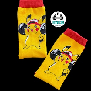 CHAUSSETTES D'ENTRAÎNEMENT parfaites pour les gymrats, chaussettes de fitness, chaussettes, chaussettes de gym, chaussettes drôles, cadeau pour elle, poids, entraînement, fitness, haltères, muscles image 1