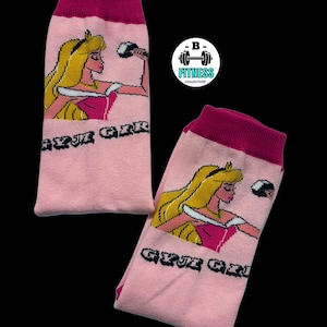 Perfect TRAINING SOCKS Small defects, fitness socks, socks, gym socks, Funny Socks, Gift for her, Weight, Workout, Fitness, Dumbell, Muscl zdjęcie 1
