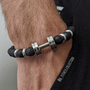Fitness bracelet, gym bracelet, Gym gift , dumbbell bracelet, gift for him, gym gift , fitness, gym, fitness gift, gym lover gift, dumbbell