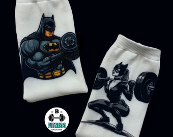 CALCETINES DE ENTRENAMIENTO perfectos para gimnastas, calcetines de fitness, calcetines, calcetines de gimnasia, calcetines divertidos, regalo para ella, peso, entrenamiento, fitness, mancuernas, músculos