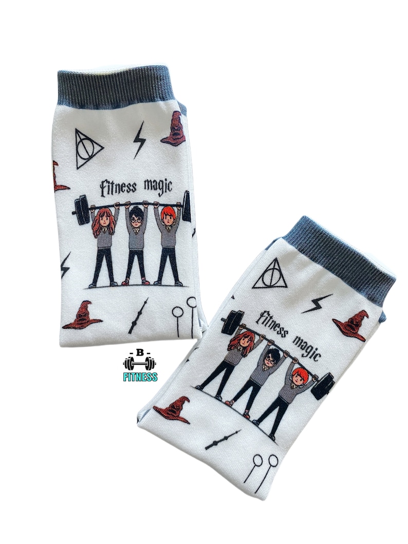 CHAUSSETTES D'ENTRAÎNEMENT parfaites pour les gymrats, chaussettes de fitness, chaussettes, chaussettes de gym, chaussettes drôles, cadeau pour elle, poids, entraînement, fitness, haltères, muscles image 1