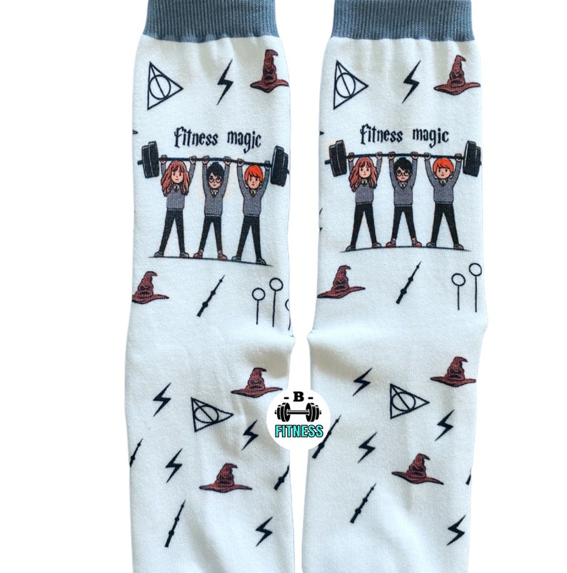 CHAUSSETTES D'ENTRAÎNEMENT parfaites pour les gymrats, chaussettes de fitness, chaussettes, chaussettes de gym, chaussettes drôles, cadeau pour elle, poids, entraînement, fitness, haltères, muscles image 3