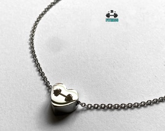 gym necklace / fitness necklace / gift for woman / gym gift for her / fit necklace / personal trainer gift / gym jewelry / fitness jewelry