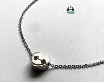 collier de gym / collier de fitness / cadeau pour femme / cadeau de gym pour elle / collier ajusté / cadeau d’entraîneur personnel / bijoux de gym / bijoux de fitness