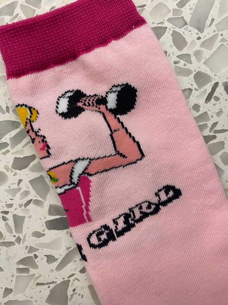 Perfect TRAINING SOCKS Small defects, fitness socks, socks, gym socks, Funny Socks, Gift for her, Weight, Workout, Fitness, Dumbell, Muscl zdjęcie 3