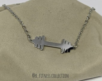 gym necklace, fitness necklace, gift for woman, gym gift for her, fit gift, fit necklace, personal trainer gift,gym jewelry, fitness jewelry